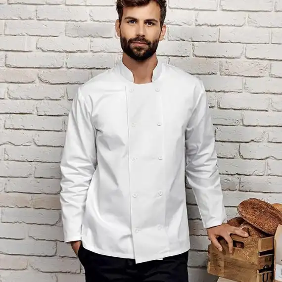 giacca cuoco personalizzata manica lunga