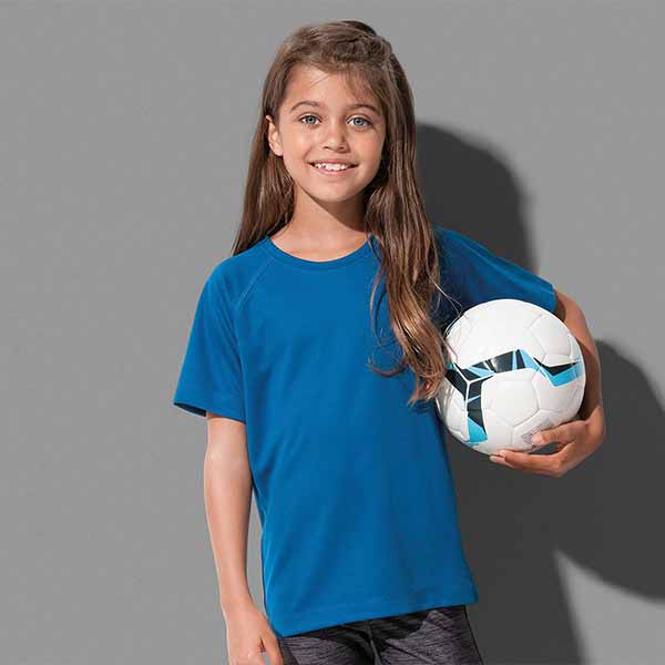t-shirt personalizzata active dry sportiva da bambino