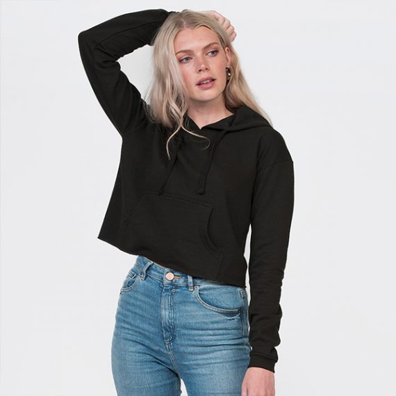 Felpa Personalizzata Cropped da Donna