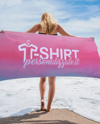 asciugamani personalizzati 80x160