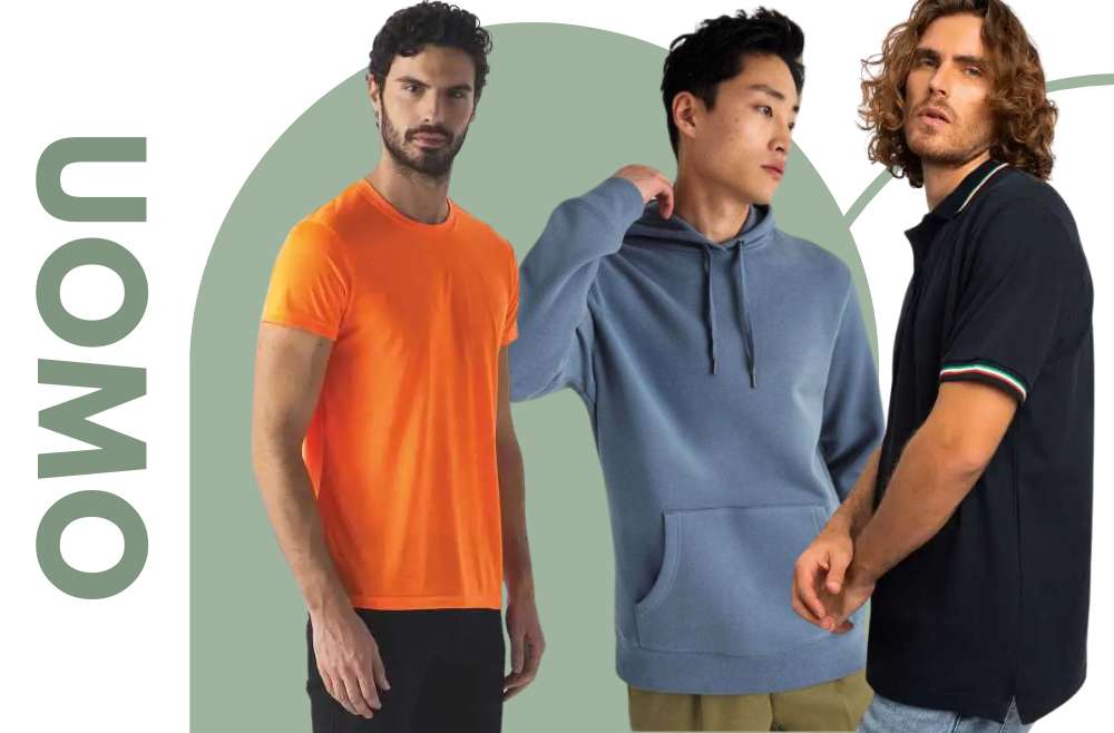 abbigliamento uomo personalizzato