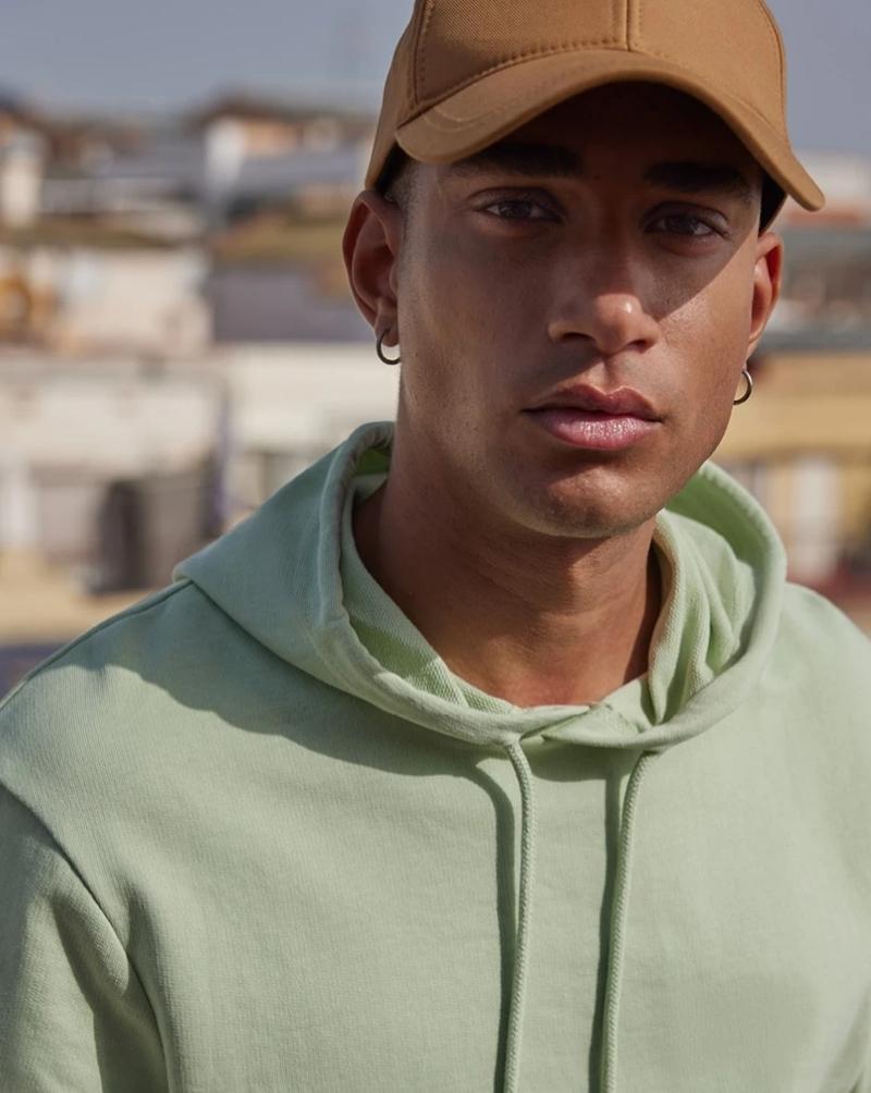 Felpa con Cappuccio Leggera Uomo