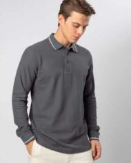 BS211-Polo-Personalizzata-a-Manica-Lunga-italia-3