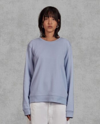 Felpa Girocollo Organica Donna