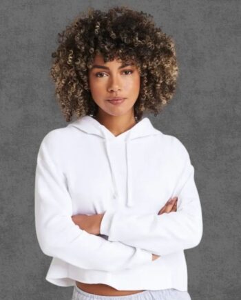 Felpa Cappuccio Cropped Donna