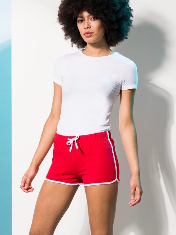 Pantaloncino Bicolor Donna