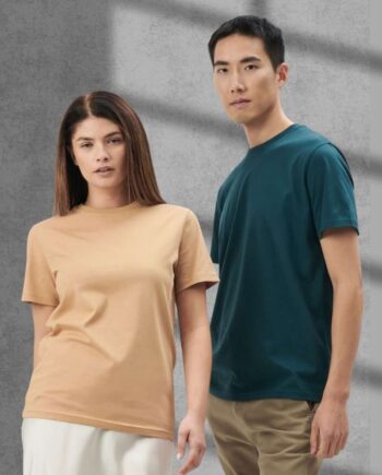 Maglietta Organica Premium Ricamata Unisex