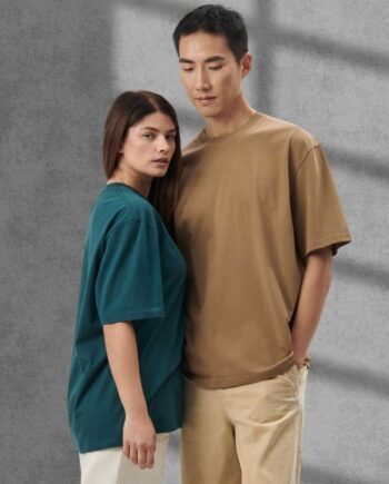 Maglietta Oversize Unisex Ricamata