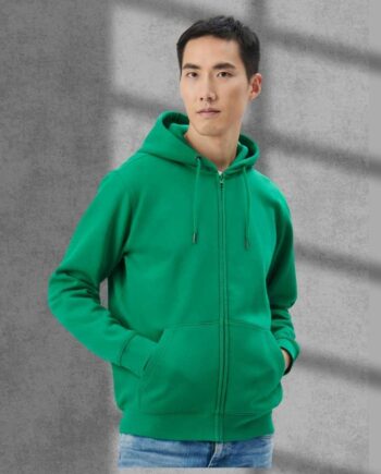 Felpa Cappuccio Zip Uomo