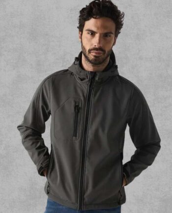 Giacca Softshell Cappuccio Uomo