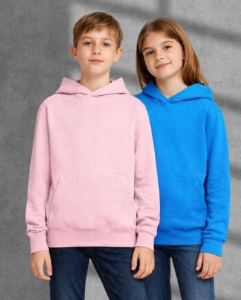 Felpa Cappuccio Ricamata Bambino