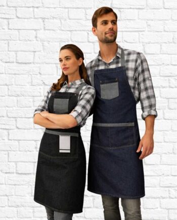 Grembiule Denim Bicolor