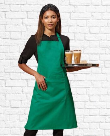 Grembiule Tinta Unita Ricamato