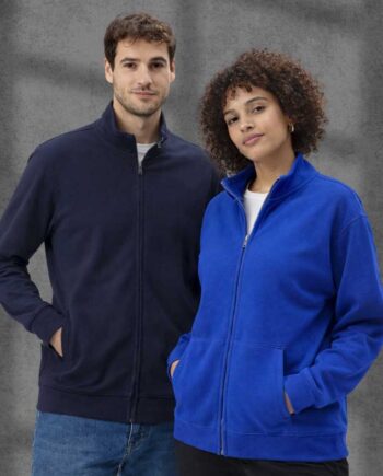 Felpa Zip Jacket Leggera Unisex