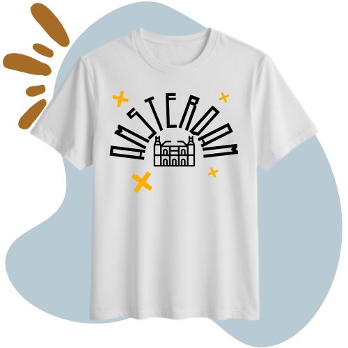 maglietta uomo con stampa personalizzata