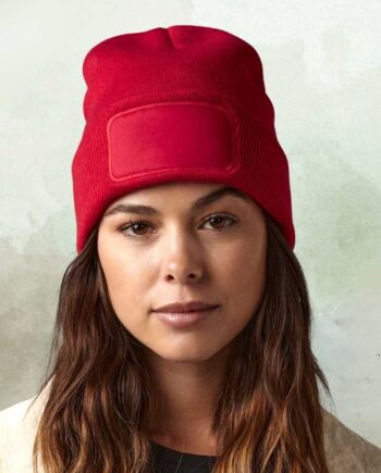 Berretta con Patch Rettangolare