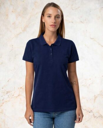 Polo Stretch Organica Donna