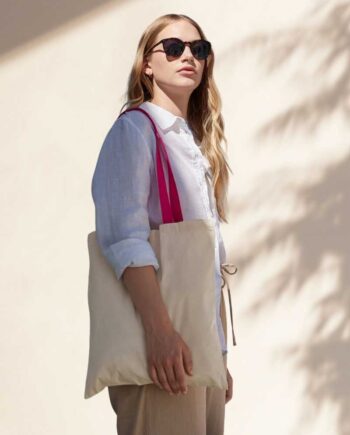 Shopper Personalizzate con Manici Colorati