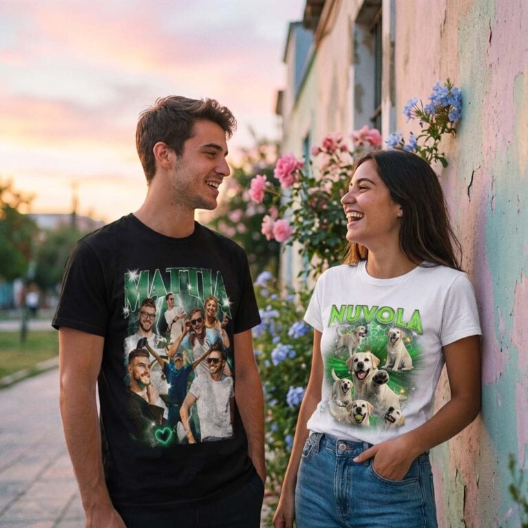 T-shirt Bootleg personalizzata