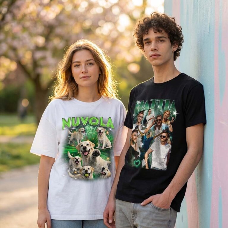 T-shirt Bootleg personalizzata