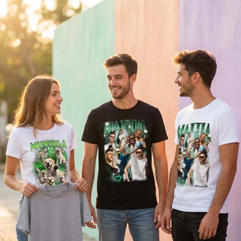 T-shirt Bootleg personalizzata