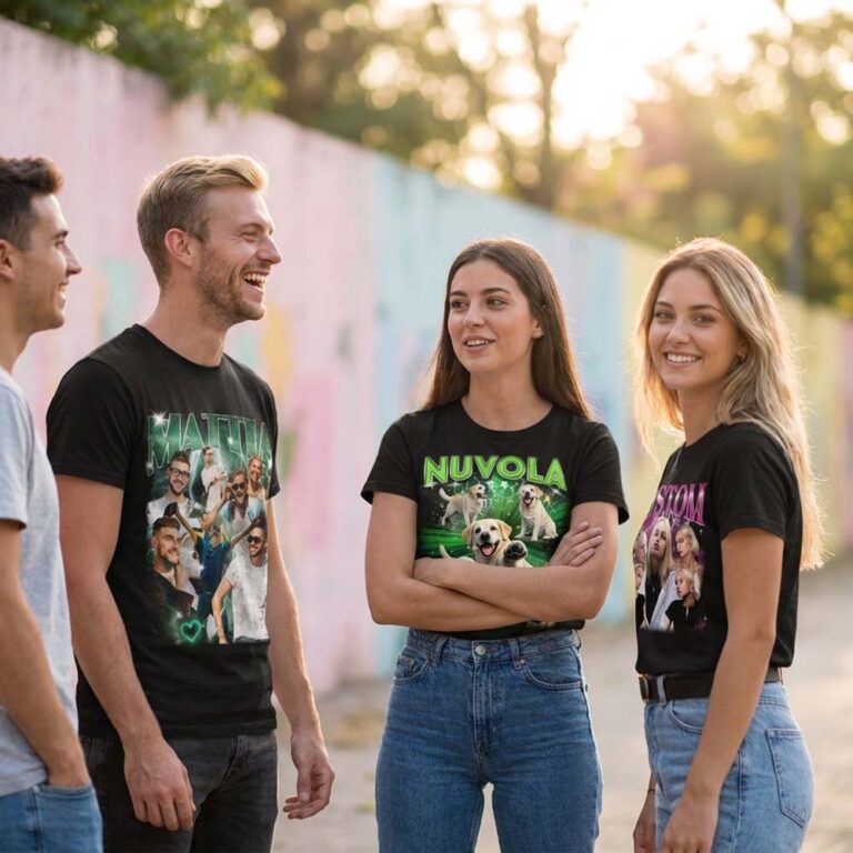 T-shirt Bootleg personalizzata