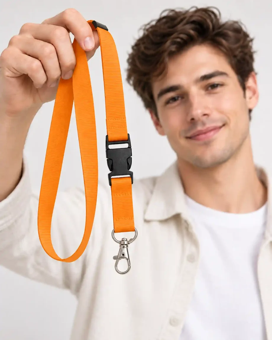 Collarino Lanyard Portabadge Multifunzione Personalizzabile