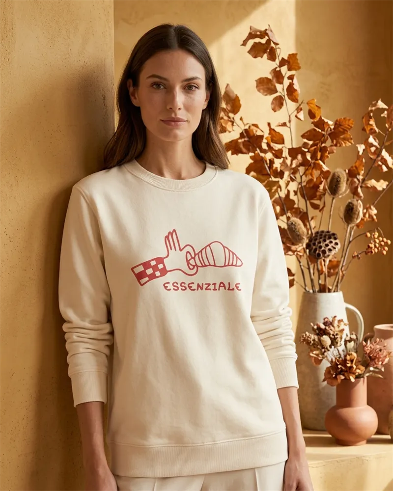 Felpa personalizzata da donna con stampa