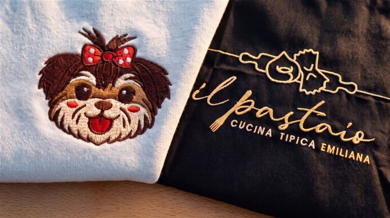 Ricamo personalizzato realizzato da noi