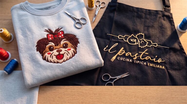 Ricamo personalizzato realizzato da noi