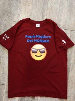 maglietta-personalizzata-girocollo-da-uomo-rossa