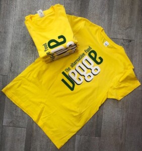 magliette personalizzate cotone organico uomo gialle