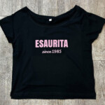 maglietta personalizzata flash dance t da donna