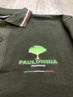 polo personalizzata italia da uomo logo