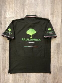 polo personalizzata italia da uomo retro