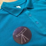 polo personalizzata organica da donna stampa