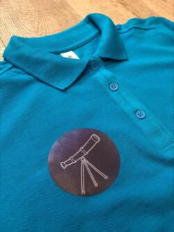 polo personalizzata organica da donna stampa