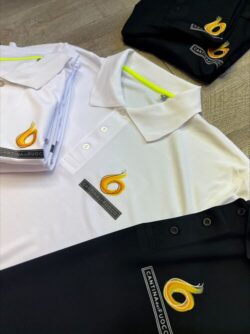 polo personalizzata sportiva da uomo stampe