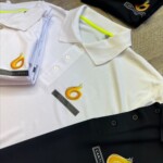 polo personalizzata sportiva da uomo stampe