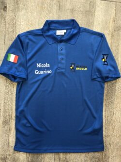 polo personalizzata sportiva da uomo