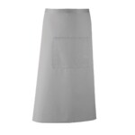 grembiule bar personalizzato grigio chiaro