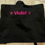 grembiule bar personalizzato nero