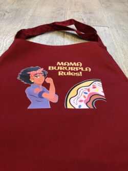grembiule personalizzato a tinta unita stampa