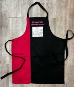grembiule personalizzato bicolor
