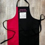 grembiule personalizzato bicolor