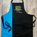 grembiule personalizzato bicolor