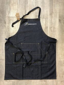 grembiule personalizzato di jeans