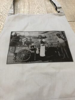 grembiuli personalizzata con stampa in bianco e nero