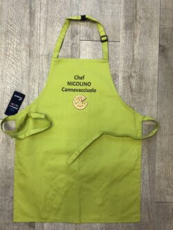 grembiuli personalizzati verdi