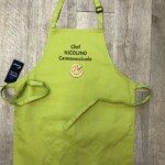 grembiuli personalizzati verdi